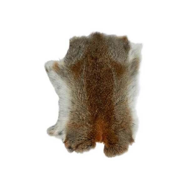 Maison Thuret - Peau De Lapin Marron-Gris