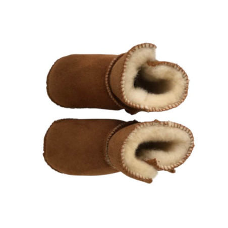 Chaussons bébés en peau de mouton