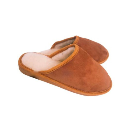Mules en peau de mouton