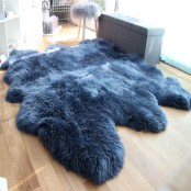Tapis En Peau De Mouton Assemblée