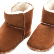 Maison Thuret - Chaussons Bébé En Peau De Mouton