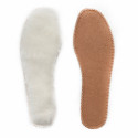 semelles en peau de mouton