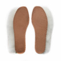 semelles en peau de mouton