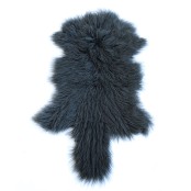 Peau Agneau Du Tibet Gris