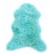 Peau De Mouton Turquoise