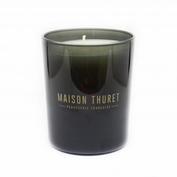 Maison Thuret - Grijze glazen kaars