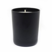 Maison Thuret - Bougie En Verre Noir Mat