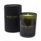 Maison Thuret - Bougie En Verre Vert Olive