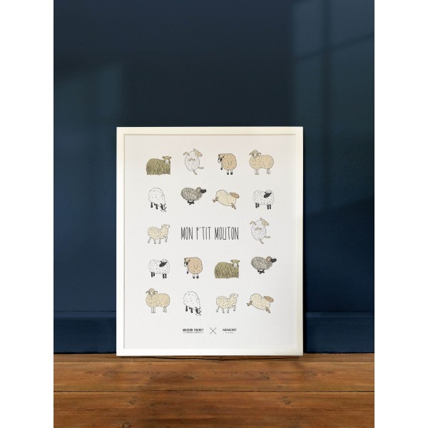 Maison Thuret - Affiche Mon P'Tit Mouton