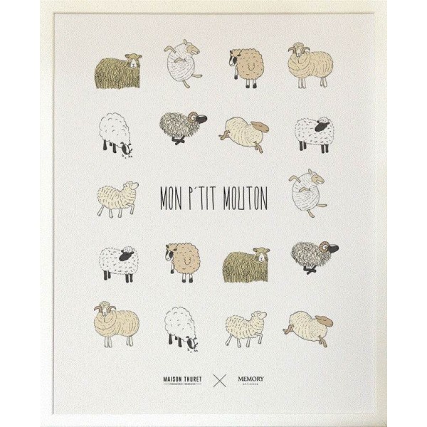 Maison Thuret - Affiche Mon P'Tit Mouton