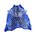 Blauwe zebra koeienhuid