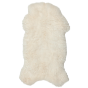 Peau De Mouton Blanche Naturelle