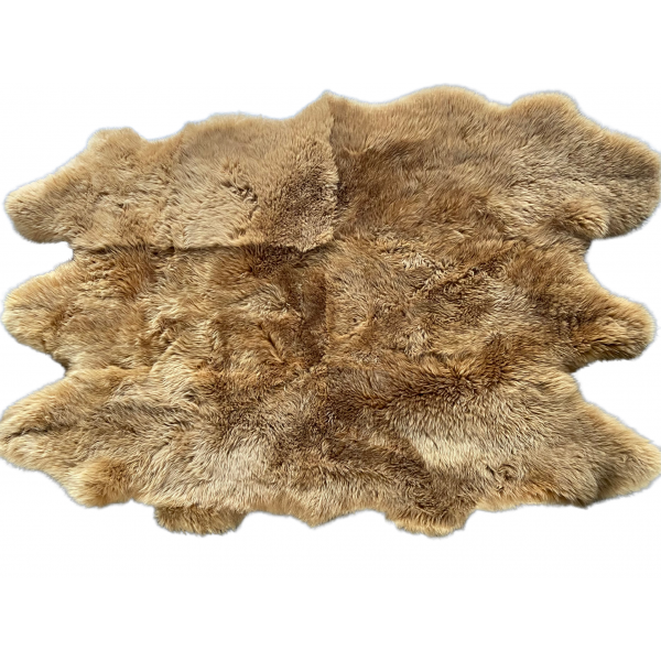 Maison Thuret - Tapis En Peau De Mouton Camel