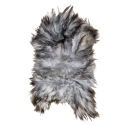 Gemêleerd grijze IJslandse schapenvacht