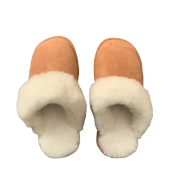 Maison Thuret - Mules En Peau De Mouton Avec Rebord
