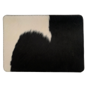 Cowhide Placemat Rounded Corners