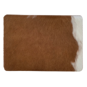 Cowhide Placemat Rounded Corners
