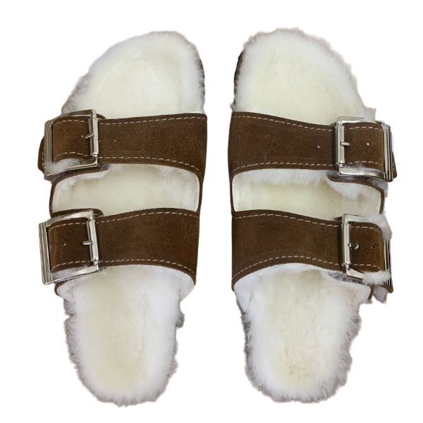 Maison Thuret - Sandalen van schapenvacht