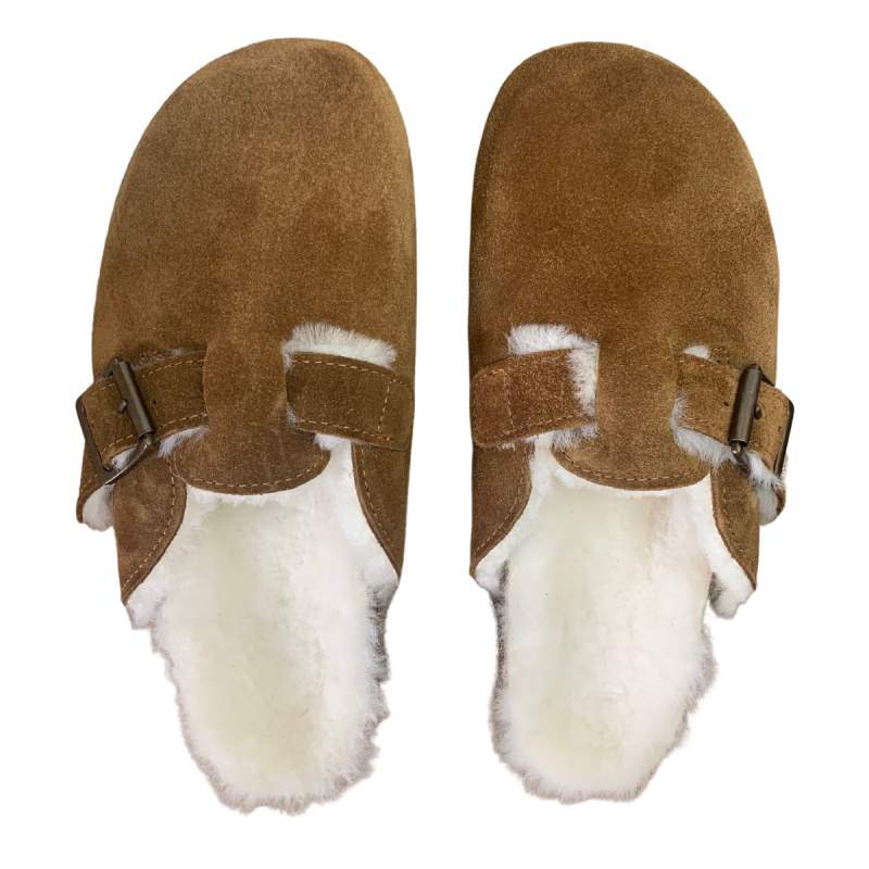 sabots en peau de mouton