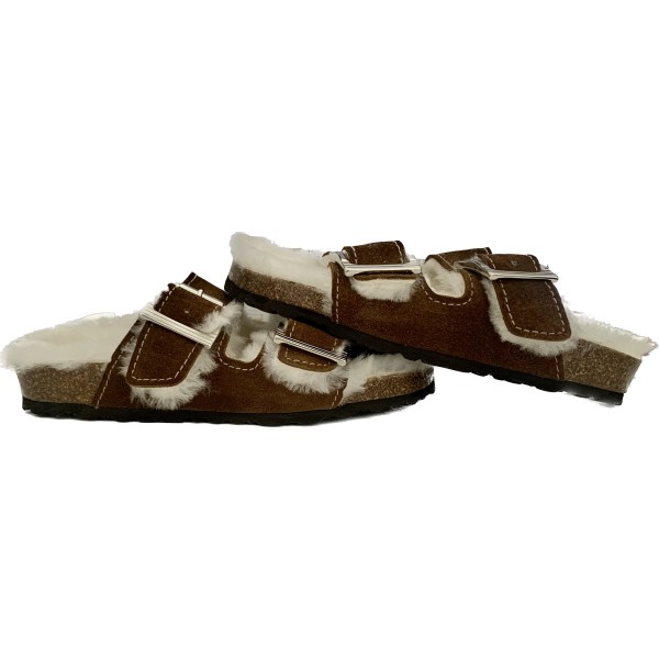 Maison Thuret - Sandalen van schapenvacht