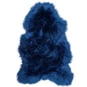 Peau De Mouton Bleue Navy