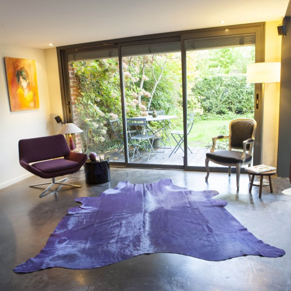 Maison Thuret - Peau De Vache Bleu Violet