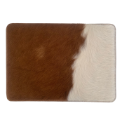 Cowhide Placemat Rounded Corners