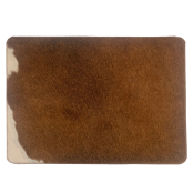 Koeienhuid Placemat afgeronde hoeken