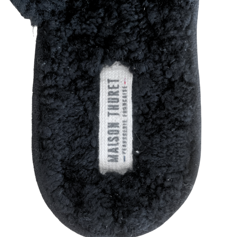 Mules en peau de mouton