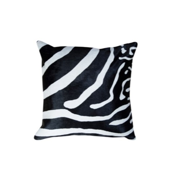 Maison Thuret - Imitatie Zebra koeienhuid kussen