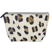 Pochette En Peau De Vache Imprimée Léopard