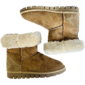 Maison Thuret - Bottines Mi-Mollet En Peau De Mouton
