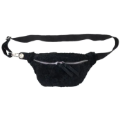 Black Sheepskin Belt