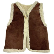 Gilet Enfant En Peau De Mouton