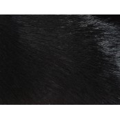 Maison Thuret - Pouf En Peau De Vache Noir