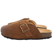 Maison Thuret - Sabots En Cuir - tabac