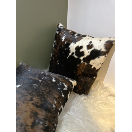 Coussin en Peau de vache