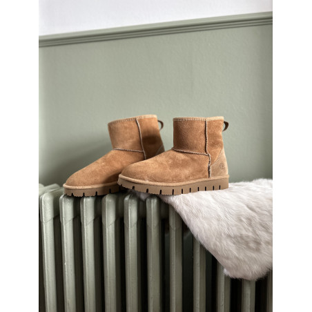 Bottines en peau de mouton | Mini-bottes peau de mouton | Maison Thuret