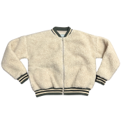 Veste Style Bomber 100% Laine