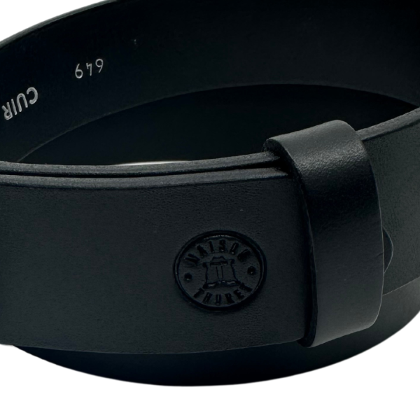 Maison Thuret - Ceinture En Cuir Noir