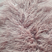 Maison Thuret - Peau Agneau Du Tibet Rose