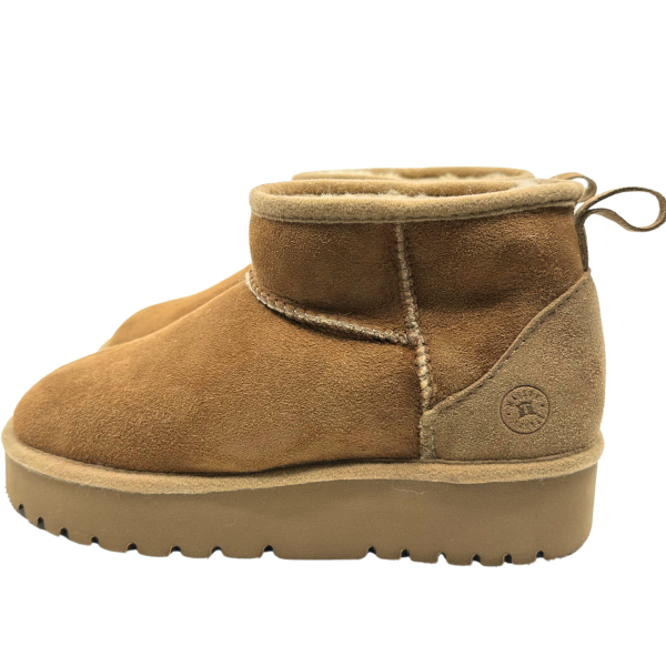 Maison Thuret - Bottines Basses À Plateforme En Peau De Mouton