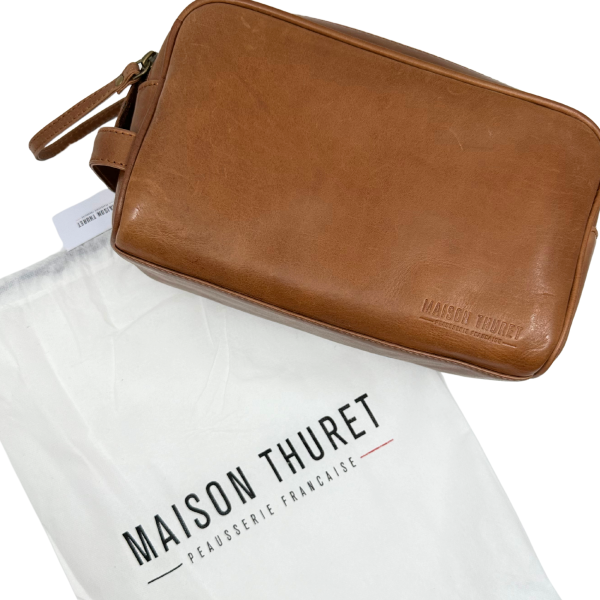 Maison Thuret - Trousse De Toilette En Cuir