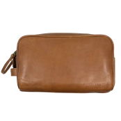 Trousse De Toilette En Cuir