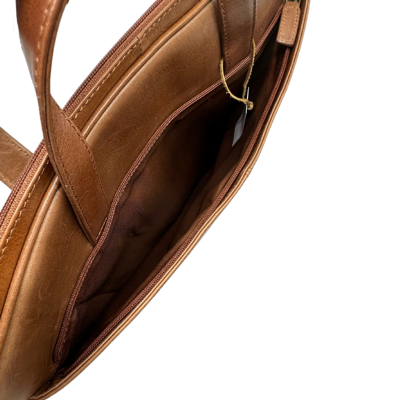 Leren computertas (15 inch)