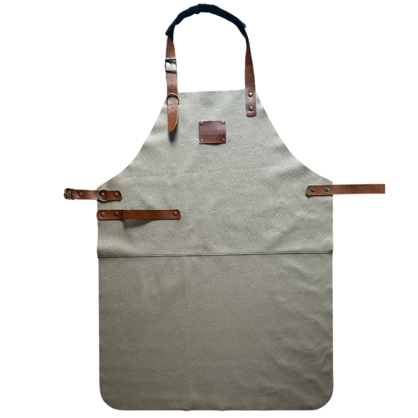 Maison Thuret - Tablier En Cuir Gris