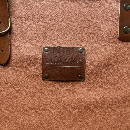 Tablier En Cuir Cognac