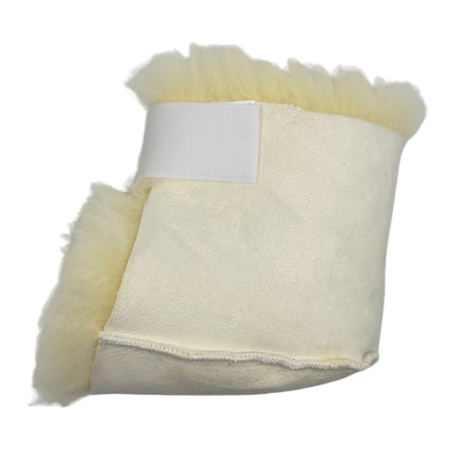 Protège talon anti-escarre en peau de mouton