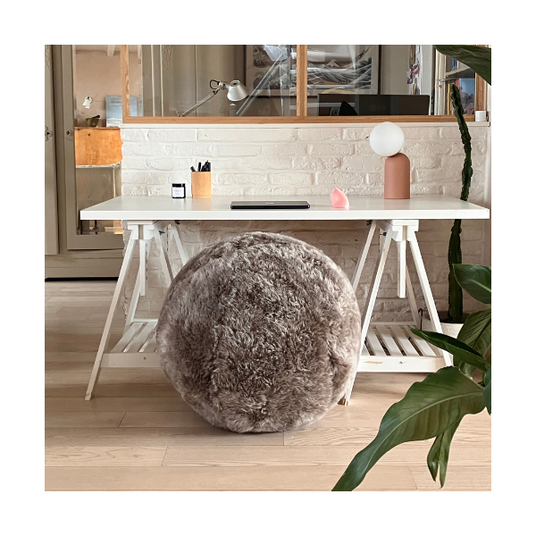 Maison Thuret - Le Siege Ballon Ergonomique En Peau De Mouton - Le LUNA
