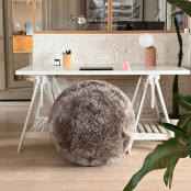 Maison Thuret - Le Siege Ballon Ergonomique En Peau De Mouton - Le LUNA